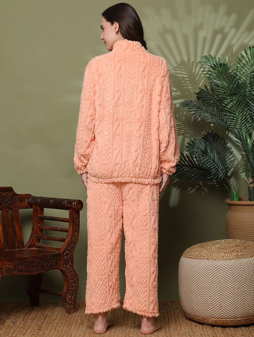 women long sleeve nightwear pyjama set - 22162313 -  Standard Image - 2