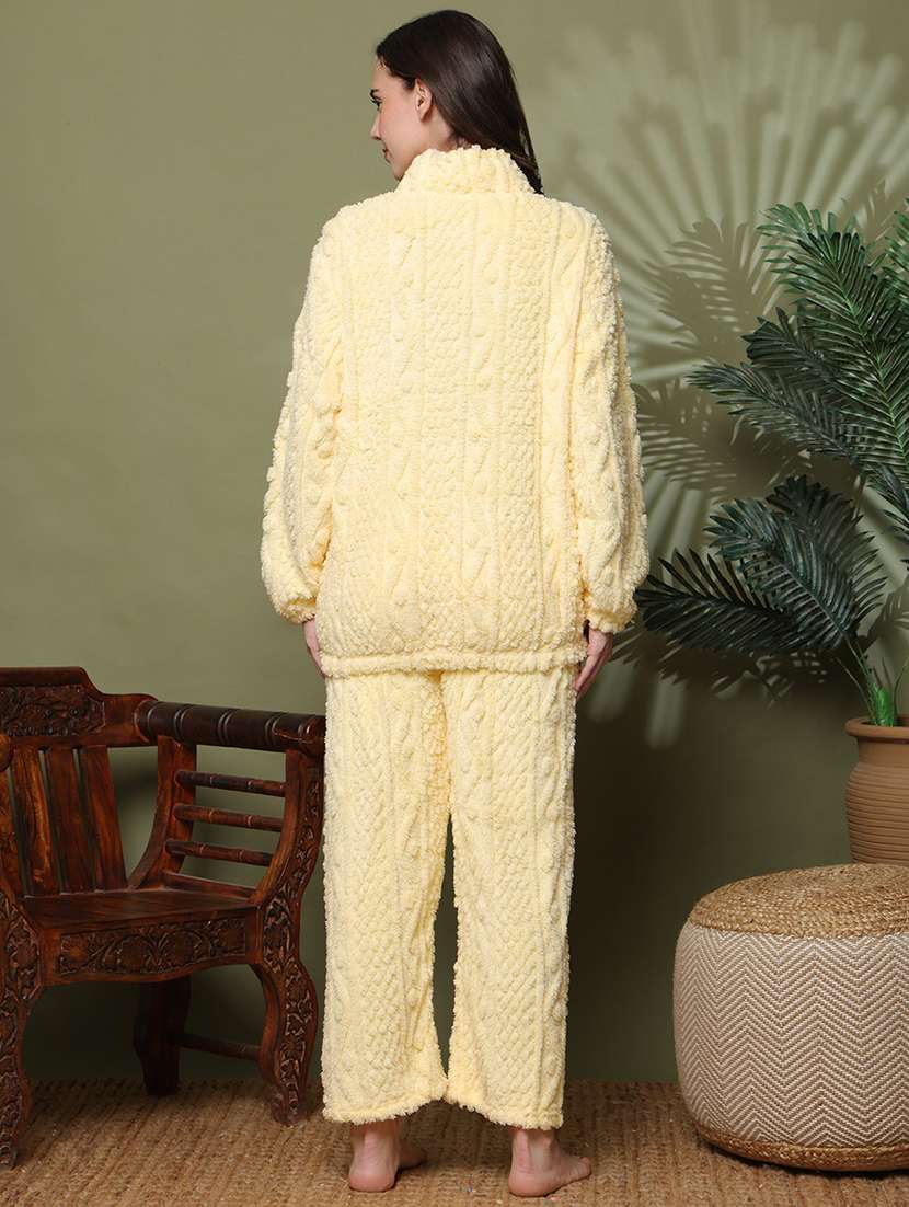 women long sleeve nightwear pyjama set - 22162314 -  Standard Image - 2