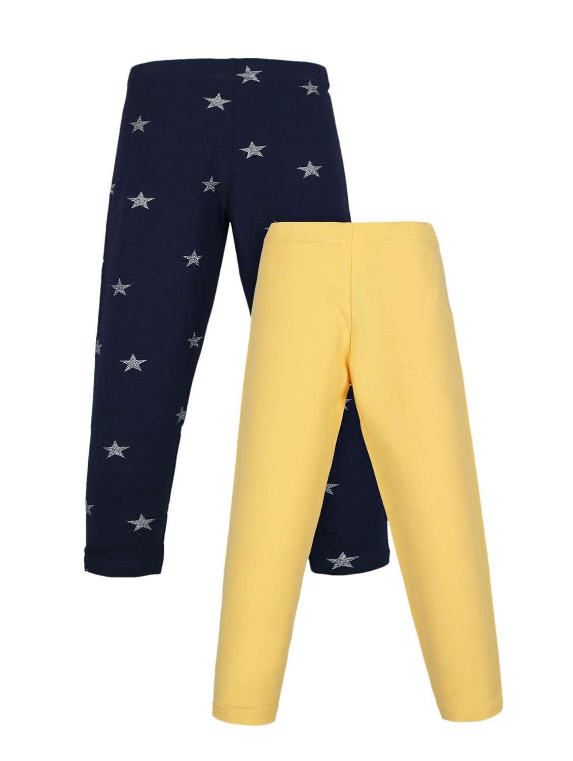 girls pack of 4 printed mid rise legging - 22162342 -  Standard Image - 2