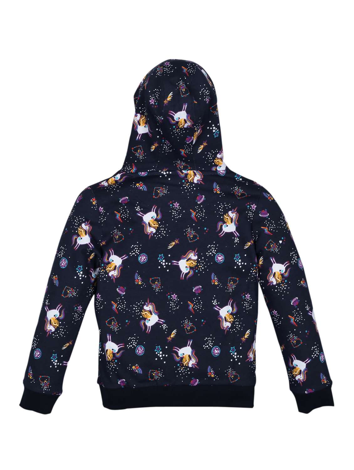 girls printed long sleeve hooded full length set - 22162351 -  Standard Image - 2