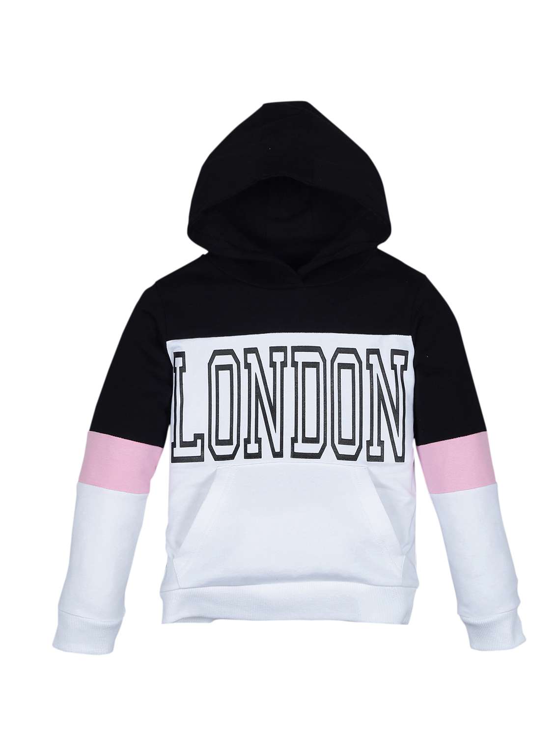 girls printed long sleeve hooded full length set - 22162353 - Standard Image - 2