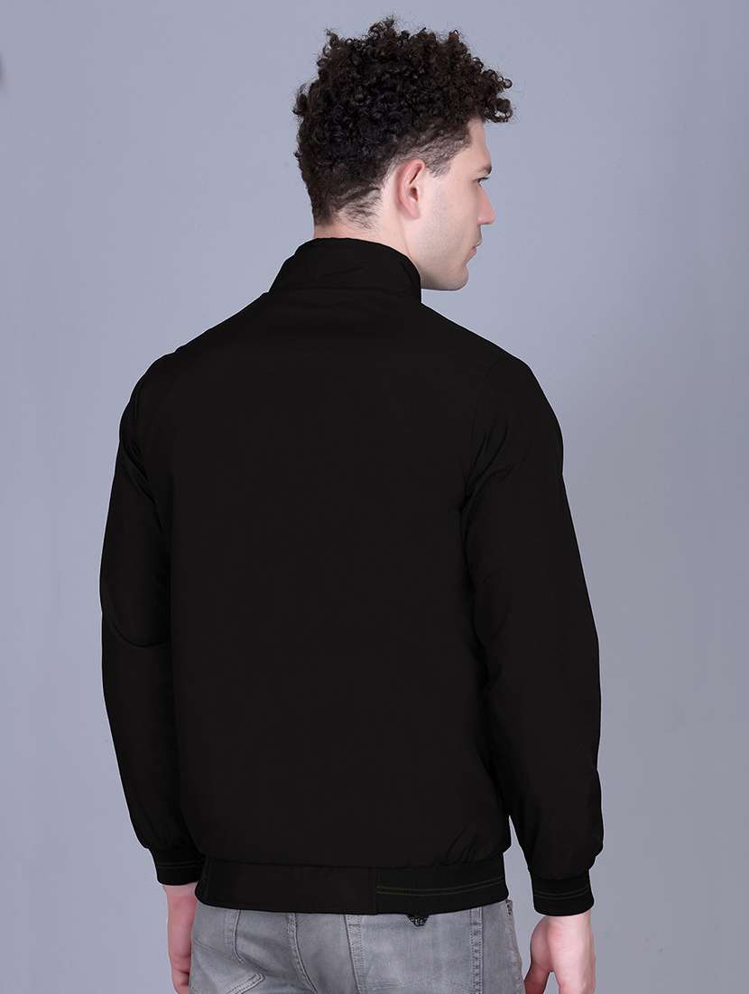 men solid long sleeve regualr fit reversible casual jacket - 22162367 -  Standard Image - 2