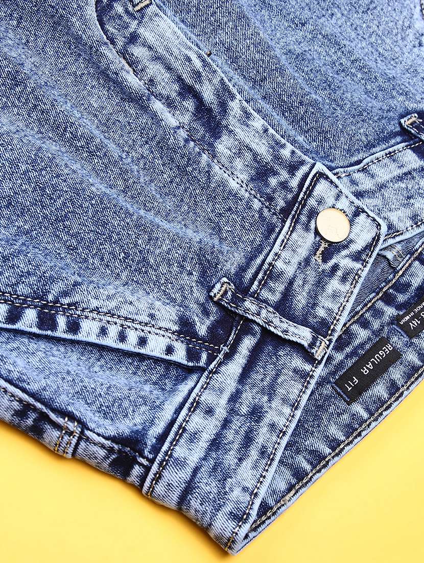 girls solid mid rise relaxed fit cargo - 22162469 -  Standard Image - 2