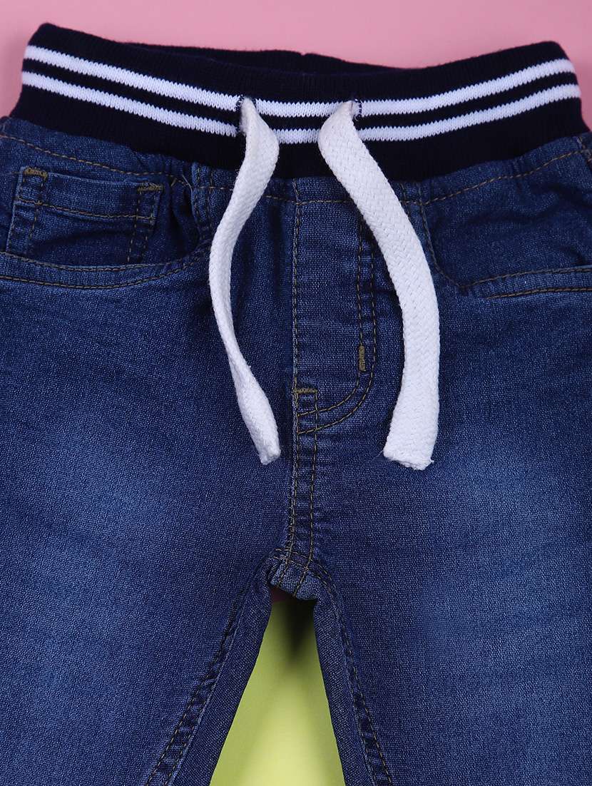 boys solid mid rise jogger - 22163220 -  Standard Image - 2