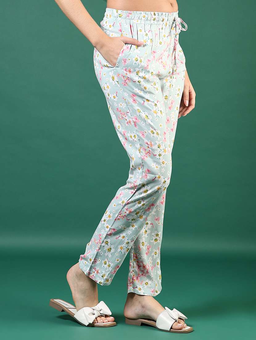 women printed mid rise pajama - 22164063 -  Standard Image - 2