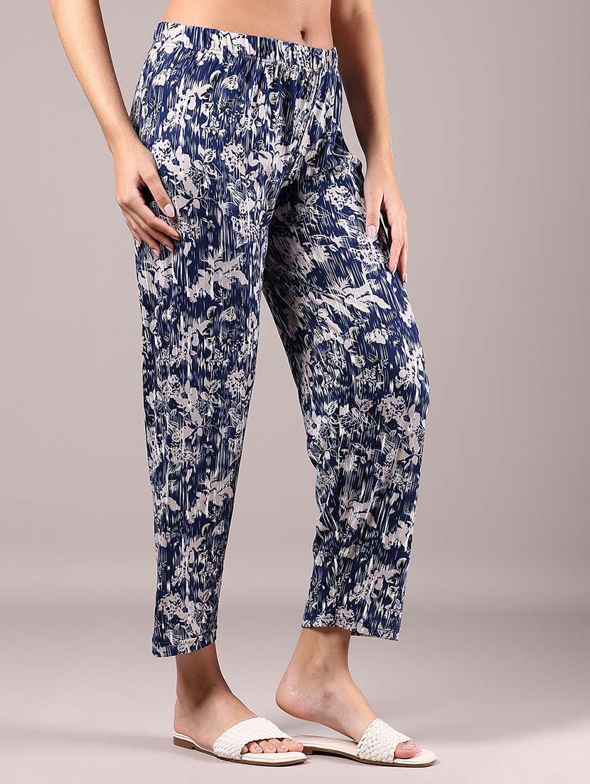 women printed mid rise pajama - 22164359 -  Standard Image - 2