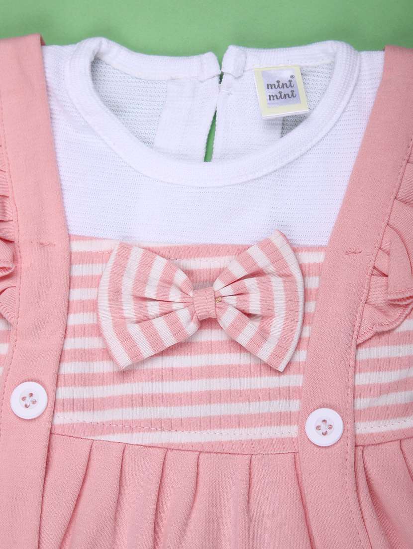 girls striped round neck full length set - 22164505 -  Standard Image - 2