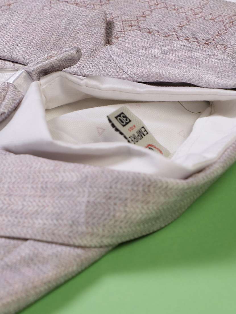 boys checkered long sleeve trouser shirt with waistcoat set - 22165808 -  Standard Image - 2