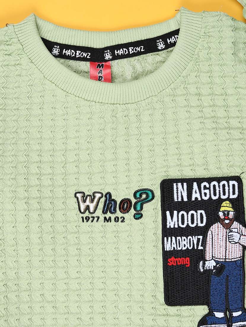 boys printed t-shirt & trouser co-ord set - 22165829 -  Standard Image - 2