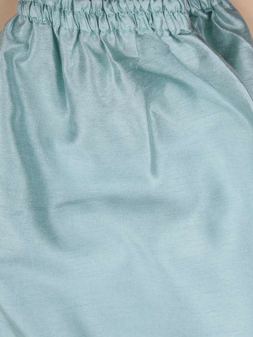 boys embroidered kurta and pyjama set with jacket - 22165927 -  Standard Image - 2