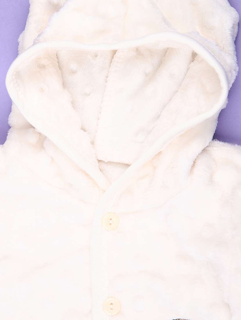 boys solid long sleeve hooded full length set - 22166231 -  Standard Image - 2