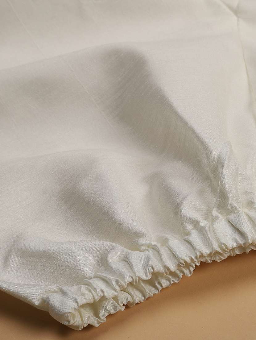 boys embroidered long sleeve kurta and pyjama set - 22166444 -  Standard Image - 2