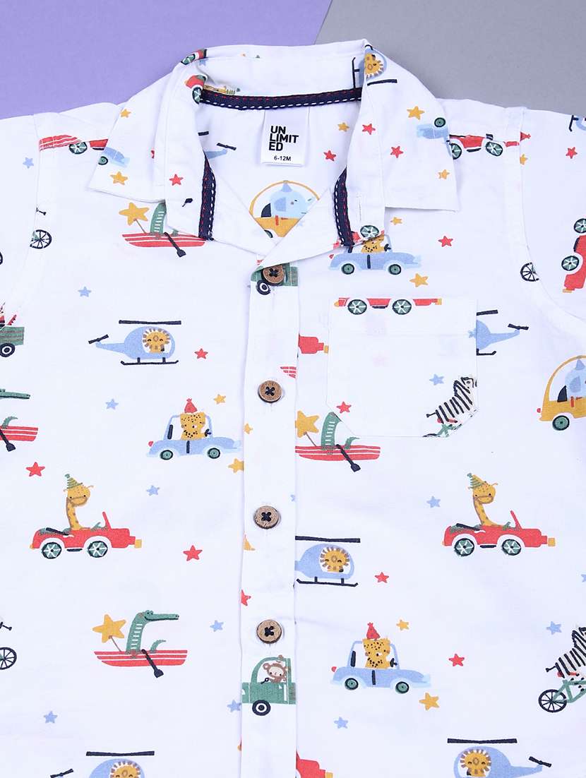 boy light blue cotton shirt - 22166539 -  Standard Image - 2