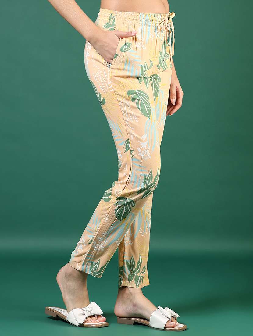 women printed mid rise pajama - 22166650 -  Standard Image - 2