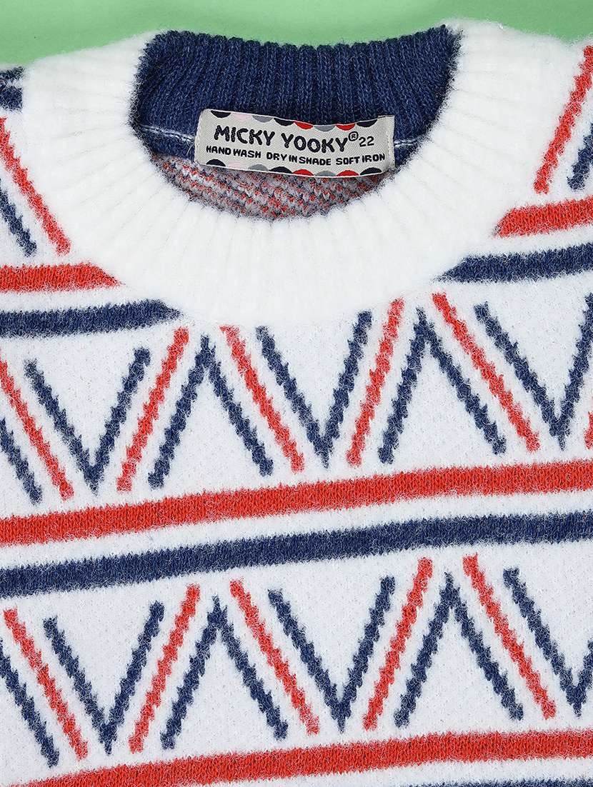 boys self designed long sleeve sweater - 22167355 -  Standard Image - 2