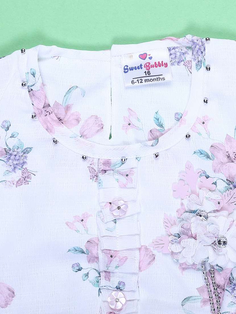 girls floral print skirt & top set co-ord set - 22167404 -  Standard Image - 2
