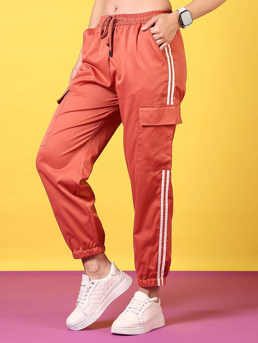 women tapered mid rise regular fit jogger - 22167640 -  Standard Image - 2