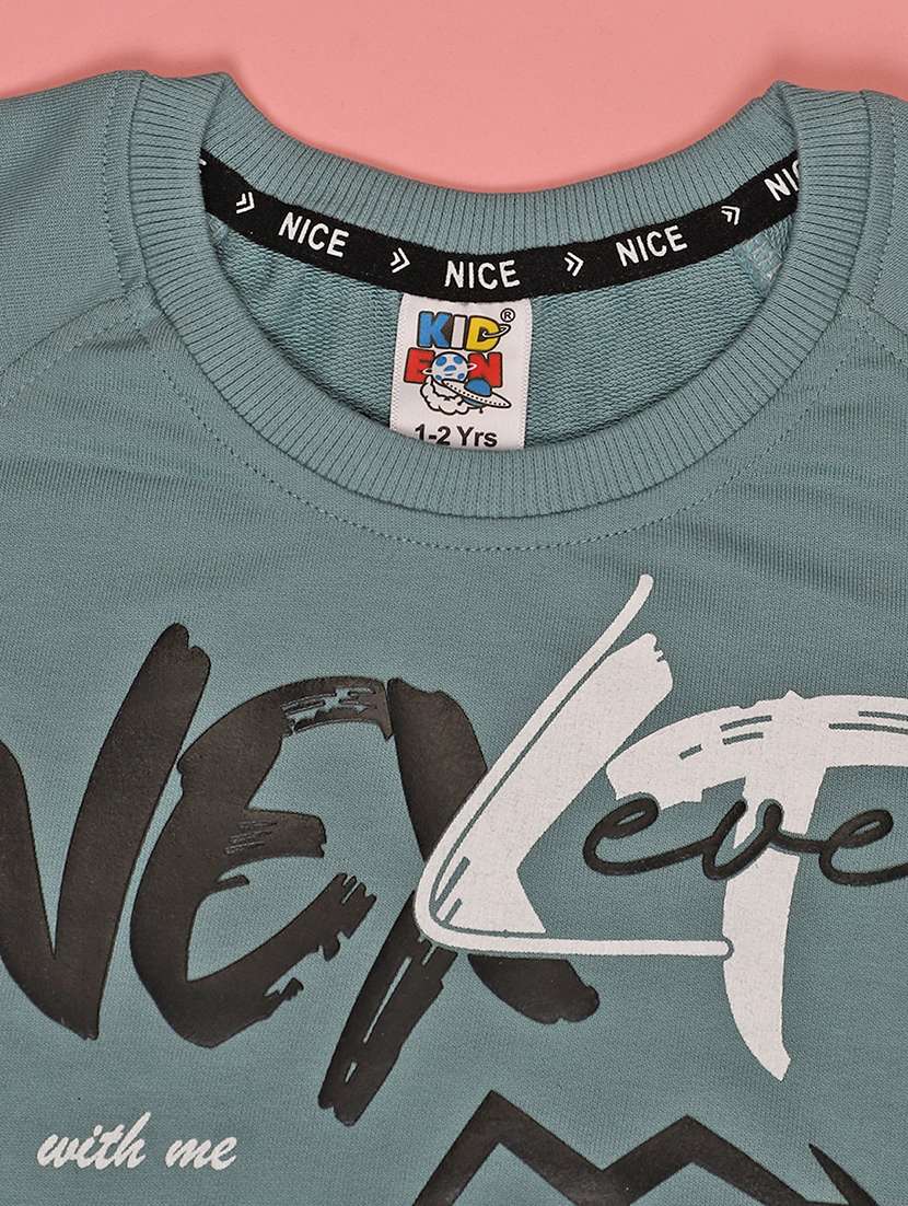 boys printed t-shirt and jogger co-ord set - 22169375 -  Standard Image - 2