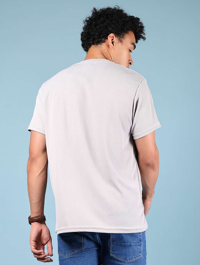 men solid short sleeve regular fit t-shirt - 22169861 -  Standard Image - 2