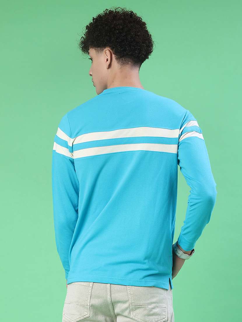 men tapered long sleeve regular fit t-shirt - 22170551 -  Standard Image - 2