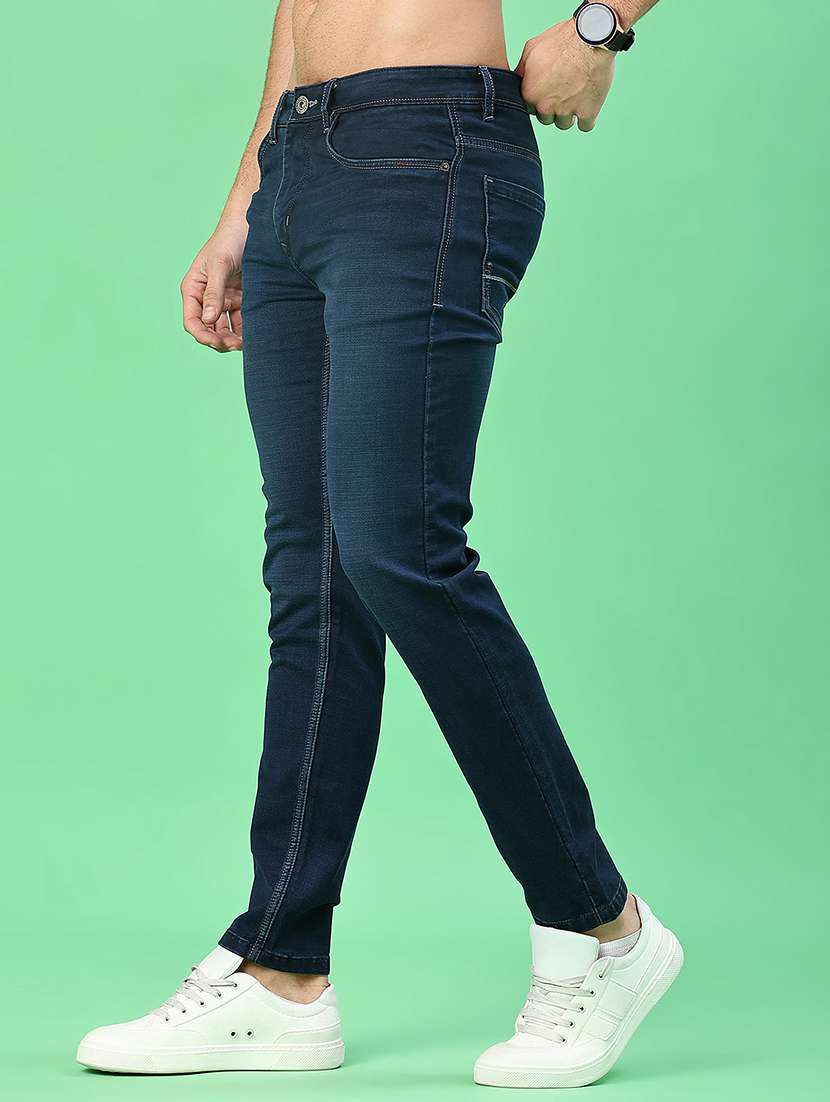 men washed mid rise full length jeans - 22170558 -  Standard Image - 2