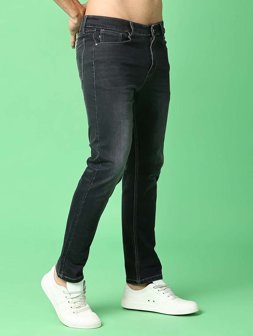 men washed mid rise full length jeans - 22170560 -  Standard Image - 2