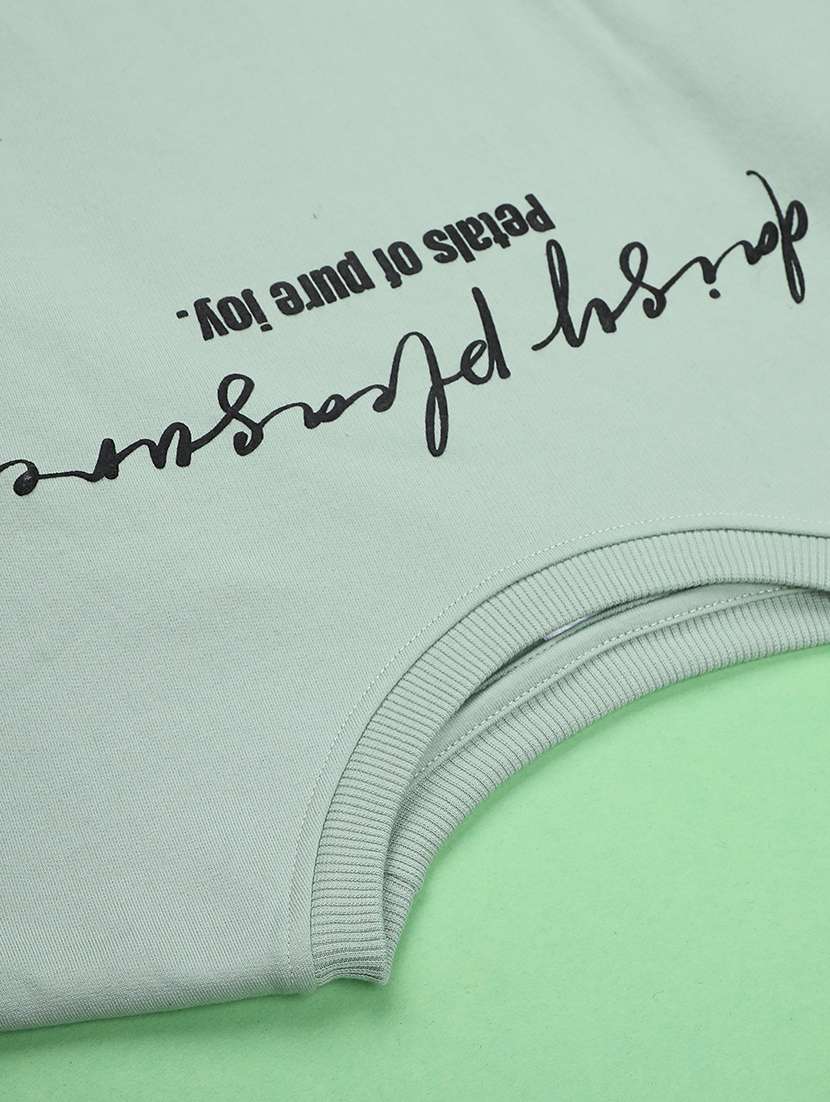 girls printed long sleeve sweatshirt - 22170613 -  Standard Image - 2