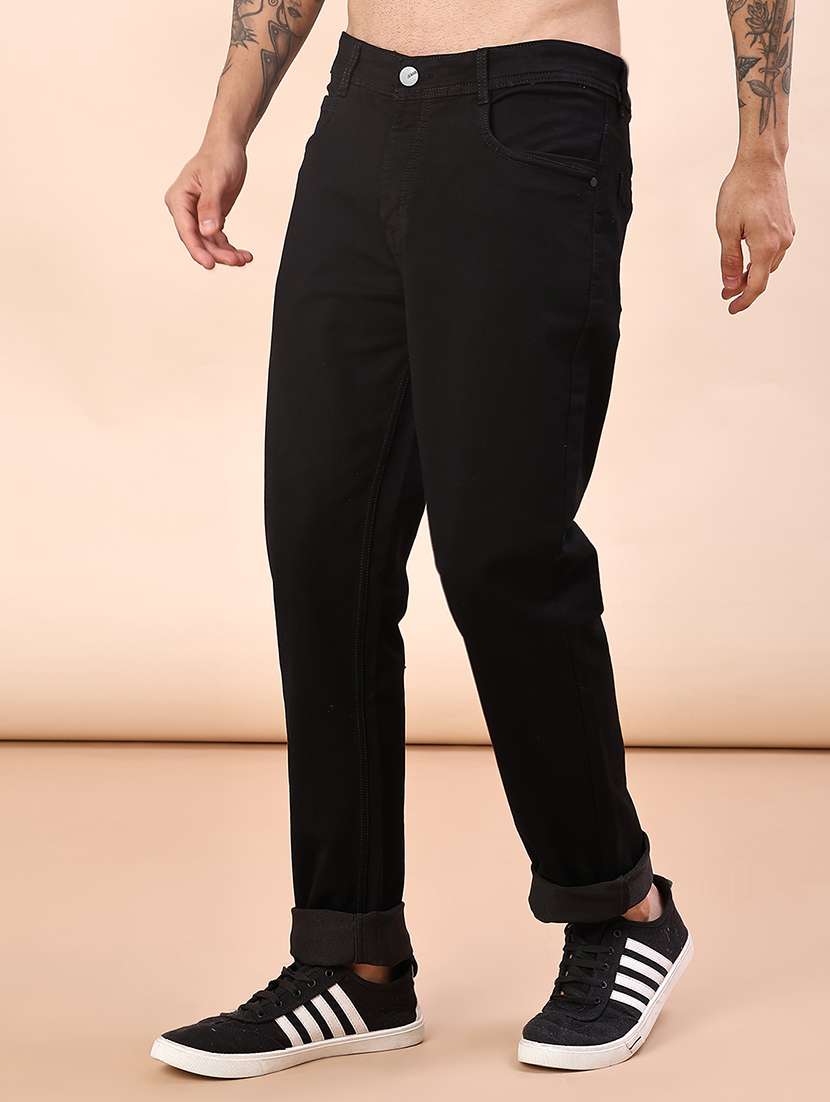 men plain mid rise full length jean - 22170687 -  Standard Image - 2