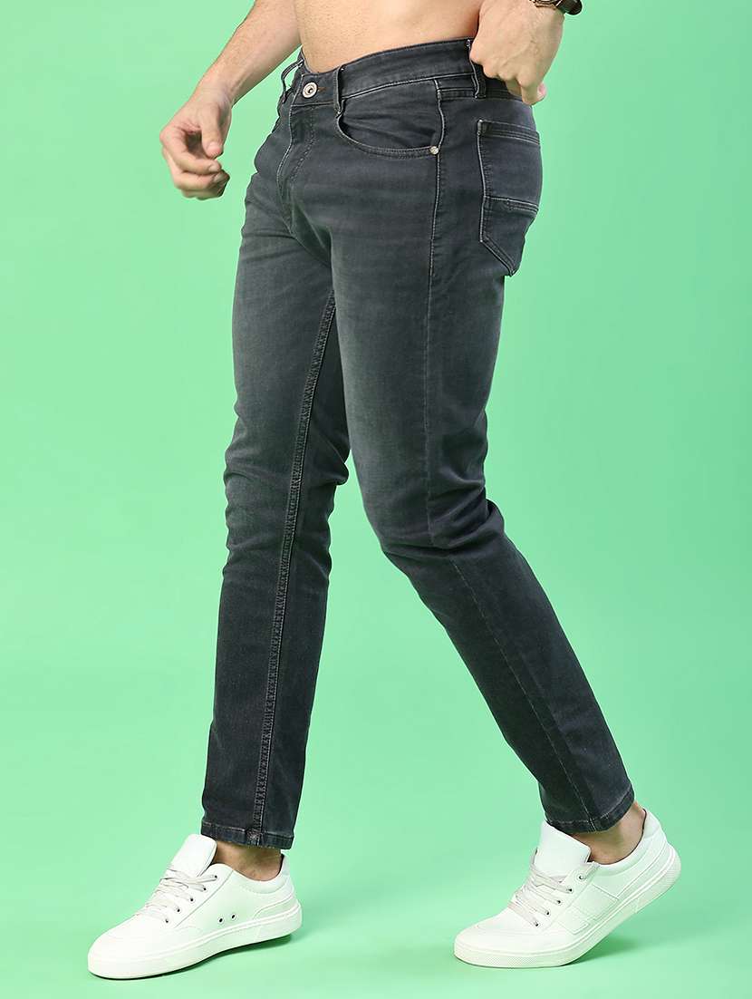men washed mid rise full length jeans - 22170694 -  Standard Image - 2