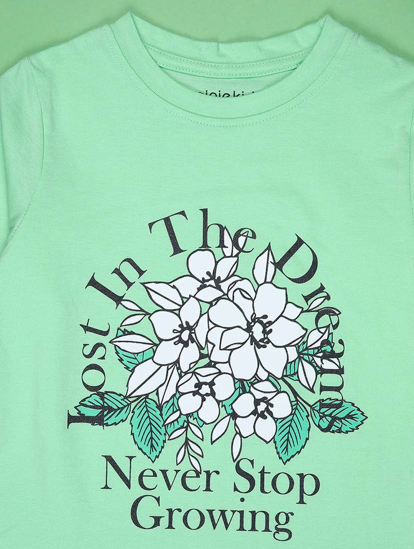 girls printed long sleeve tee - 22170700 -  Standard Image - 2