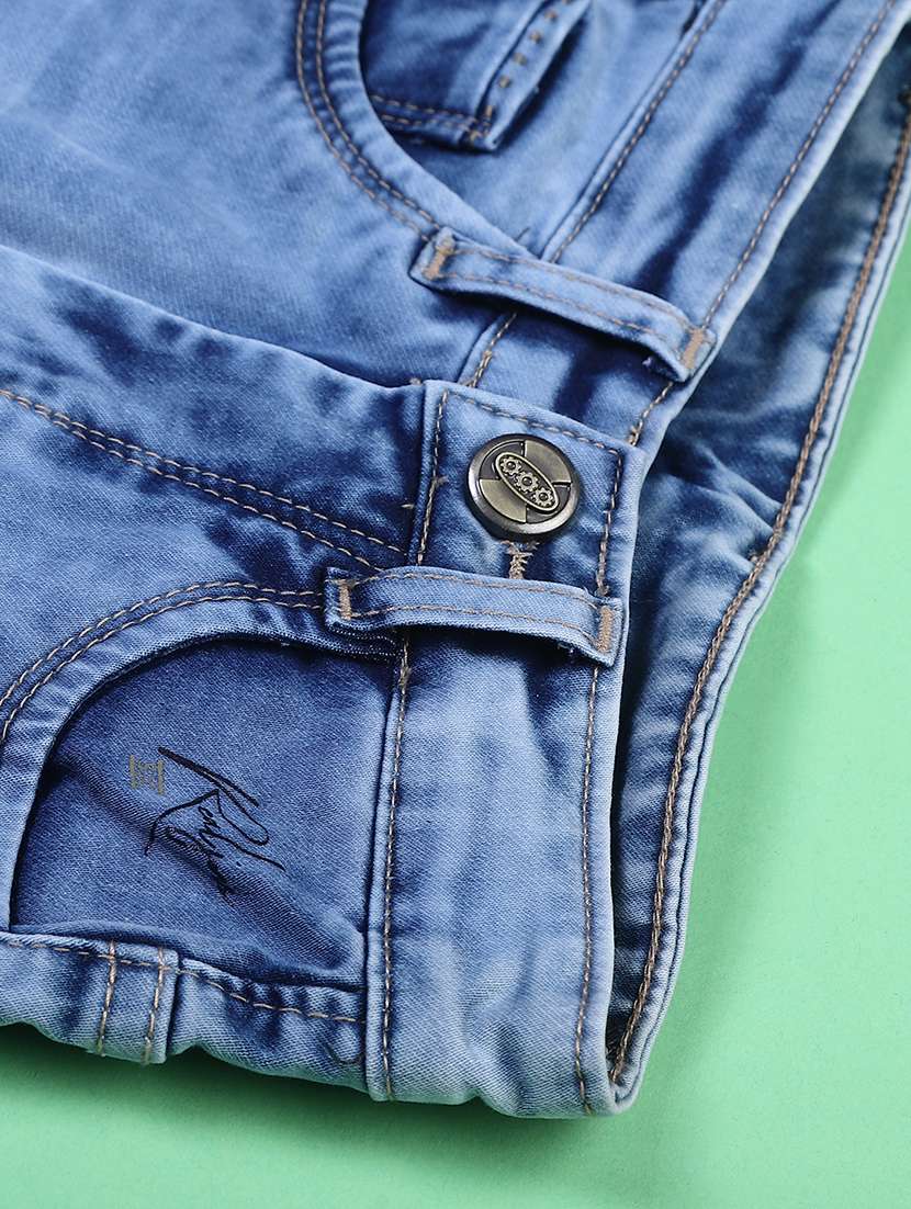 boys solid mid rise slim fit jean - 22170703 -  Standard Image - 2