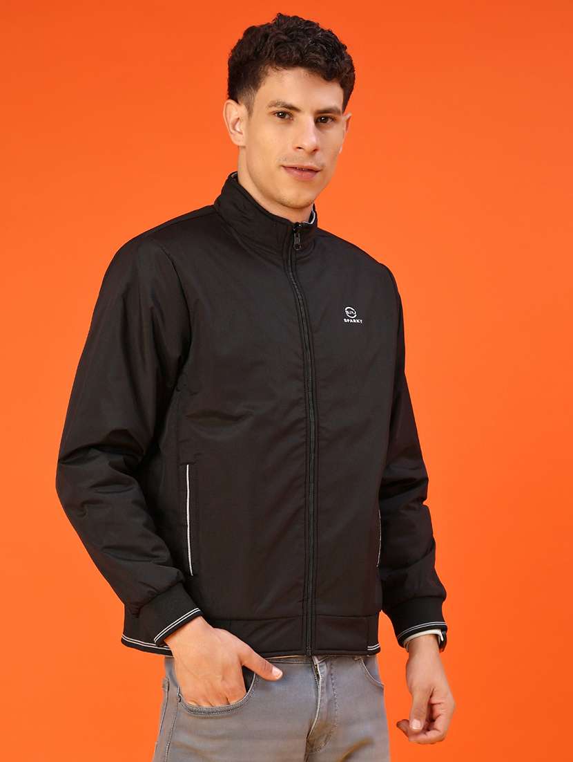 men solid long sleeve reversible casual jacket - 22170873 -  Standard Image - 2