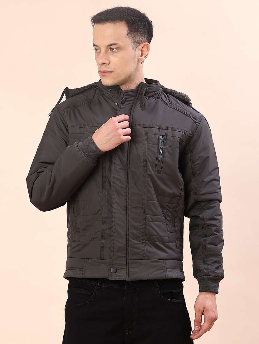 men solid long sleeve lightweight bomber jacket - 22170881 -  Standard Image - 2