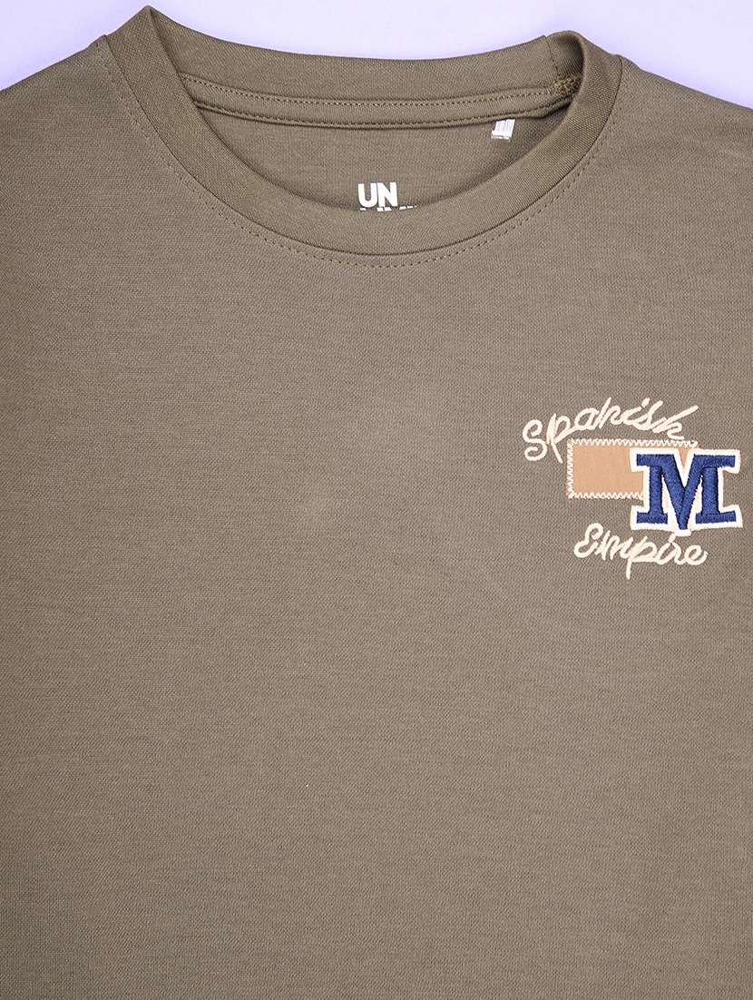boys grey cotton t-shirt - 22171031 -  Standard Image - 2