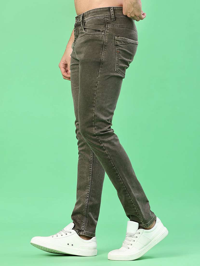 men plain mid rise full length jeans - 22171171 -  Standard Image - 2