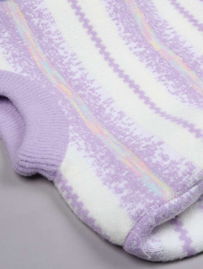 girls self designed long sleeve sweater - 22171189 -  Standard Image - 2