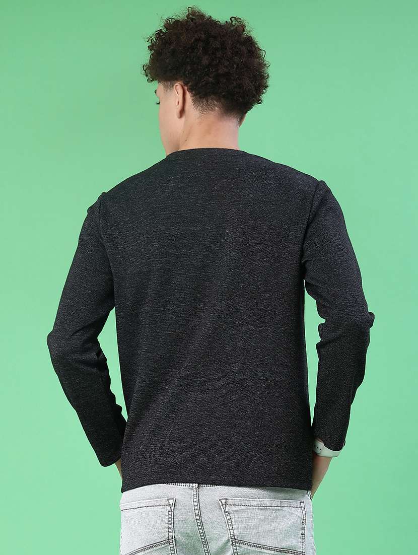 men solid long sleeve t-shirt - 22171343 -  Standard Image - 2