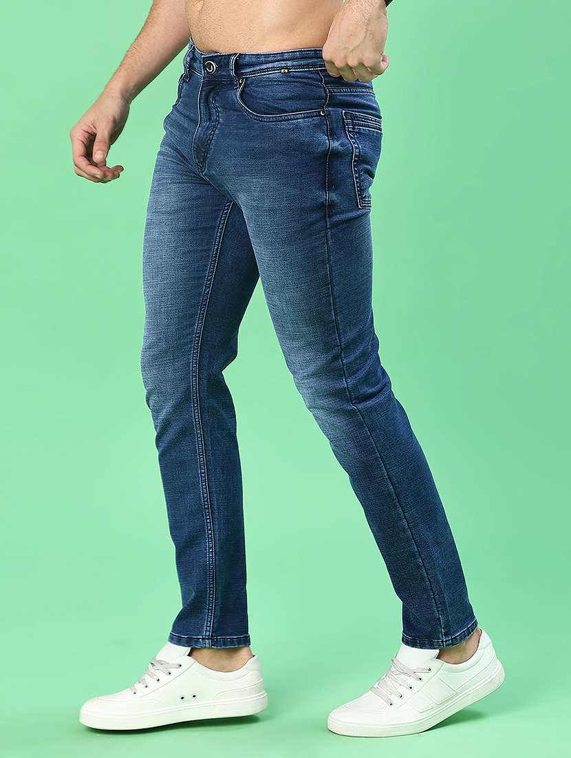 men washed mid rise full length jeans - 22171346 -  Standard Image - 2
