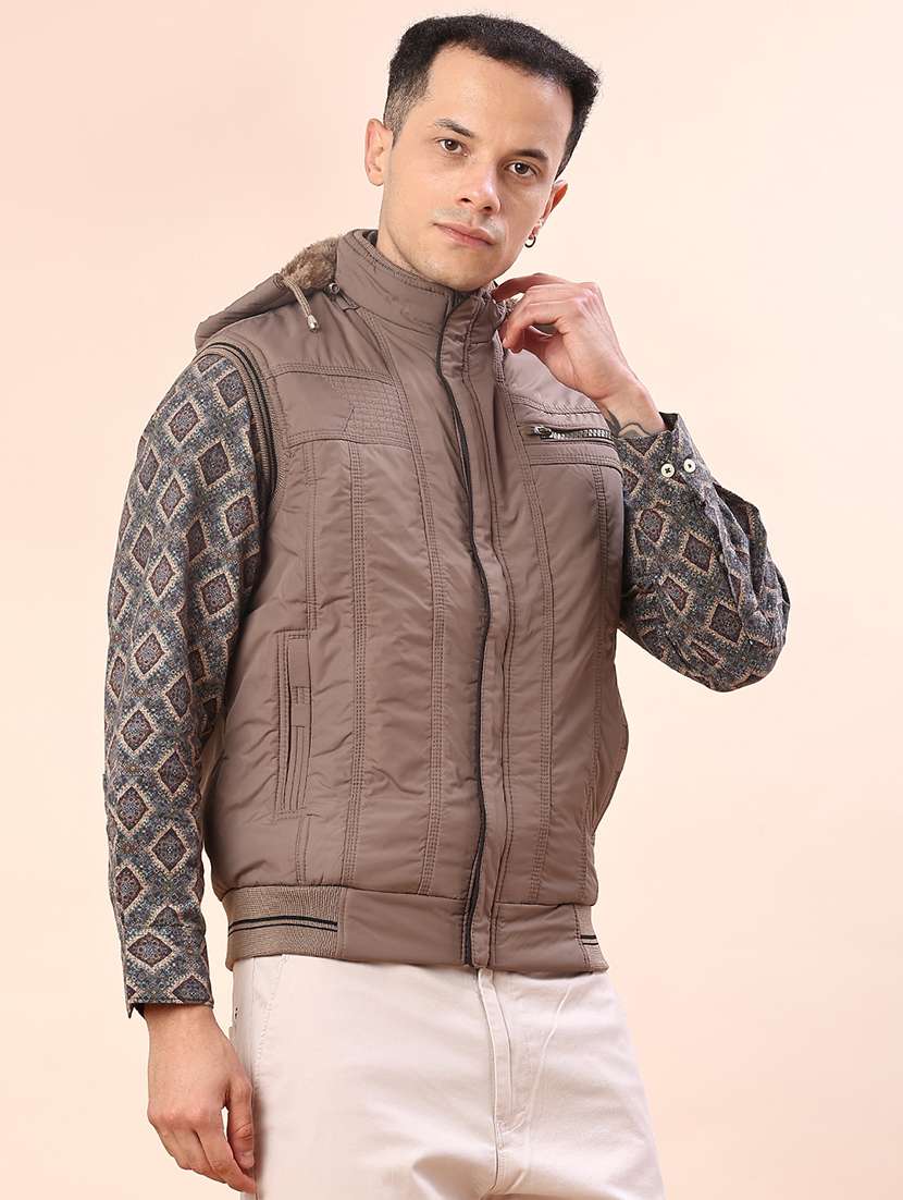 men soli sleeveless lightweight bomber jacket - 22171455 -  Standard Image - 2