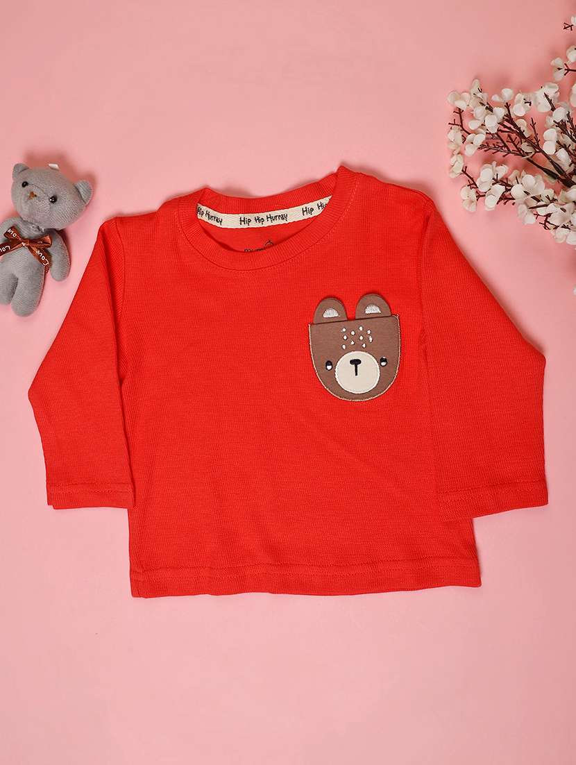 boys printed long sleeve t-shirt