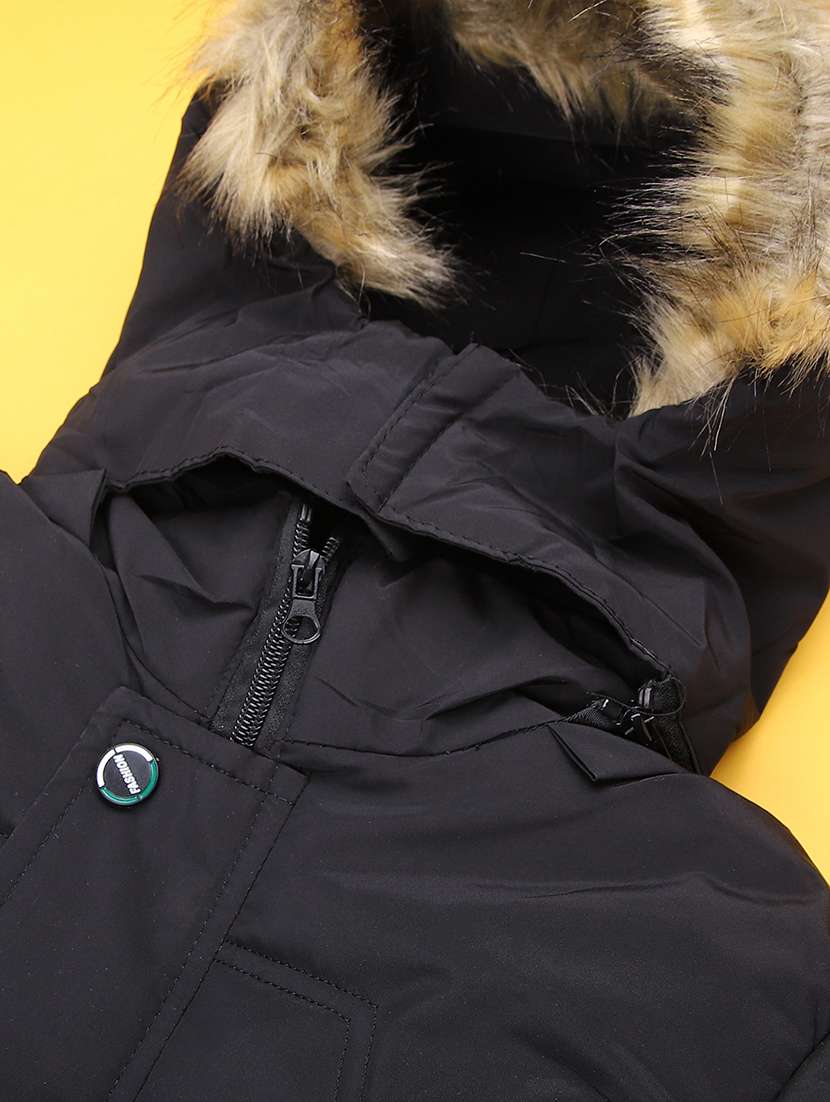 boys solid long sleeve quilted jacket - 22171683 -  Standard Image - 2