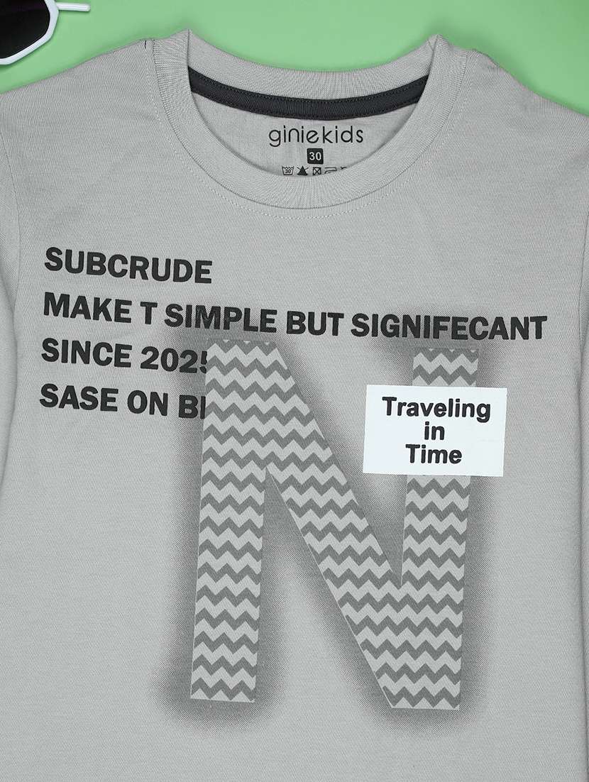 boys printed long sleeve t-shirt - 22171724 -  Standard Image - 2