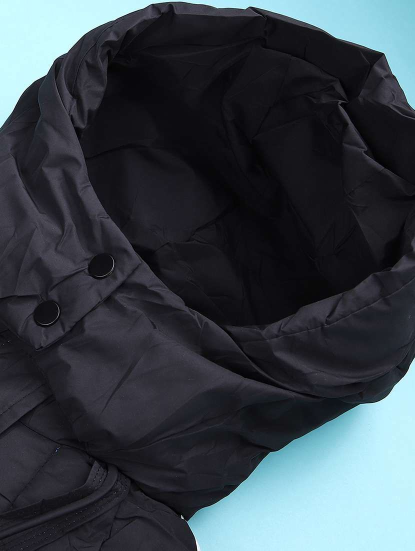 girls solid long sleeve hooded quilted jacket - 22171966 -  Standard Image - 2