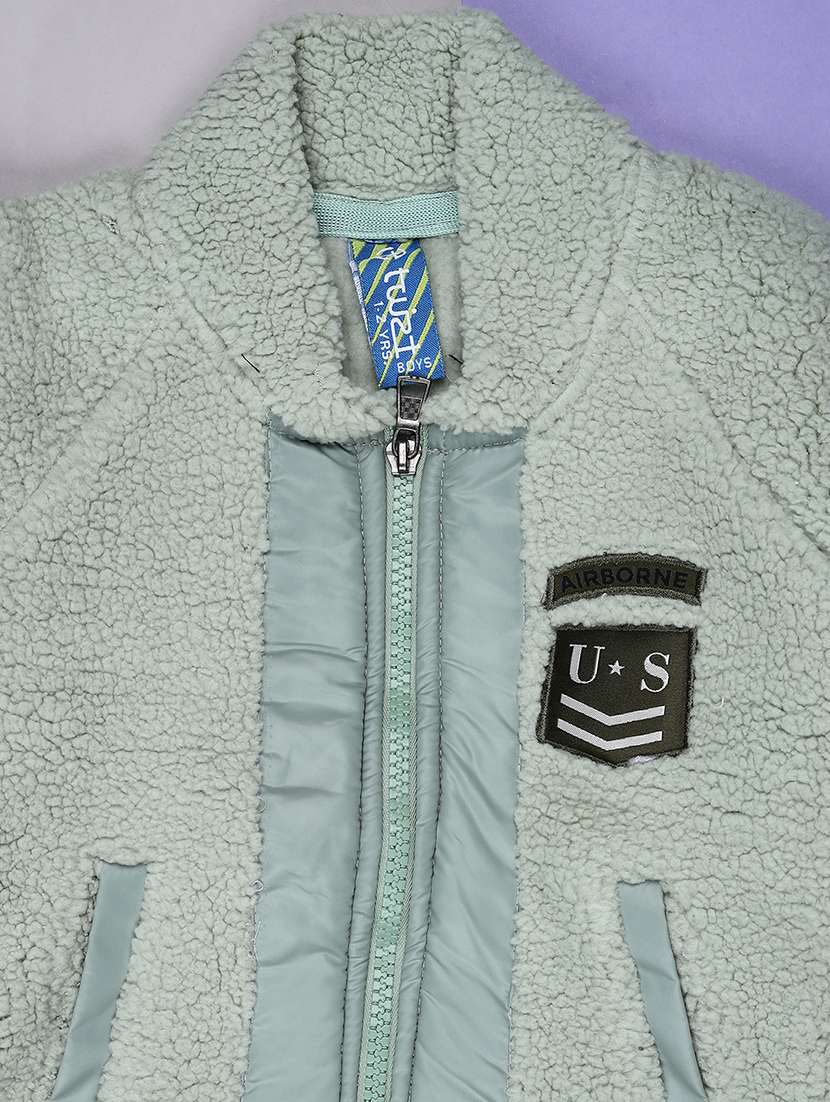 boys solid long sleeve sweatshirt - 22172109 -  Standard Image - 2