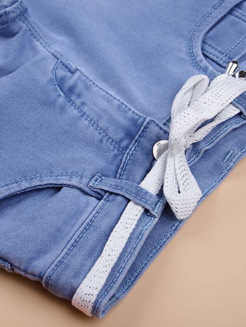 girls plain mid rise jeans  - 22172112 -  Standard Image - 2