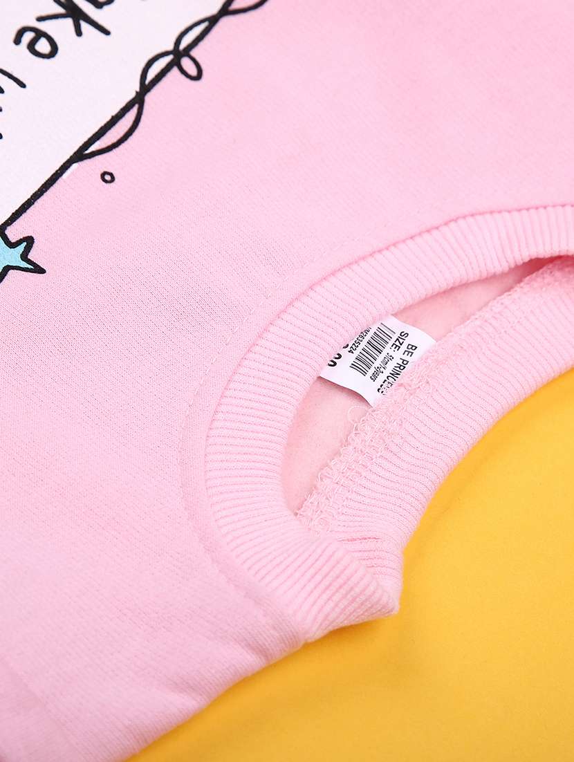 kids solid long sleeve sweatshirt - 22172186 -  Standard Image - 2