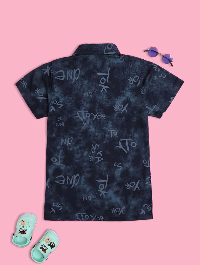 boys typography short sleeves t-shirt - 22172495 -  Standard Image - 2