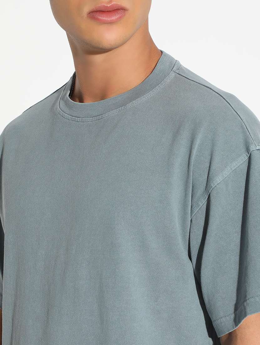 men solid short sleeve loose fit t-shirt - 22173621 -  Standard Image - 7