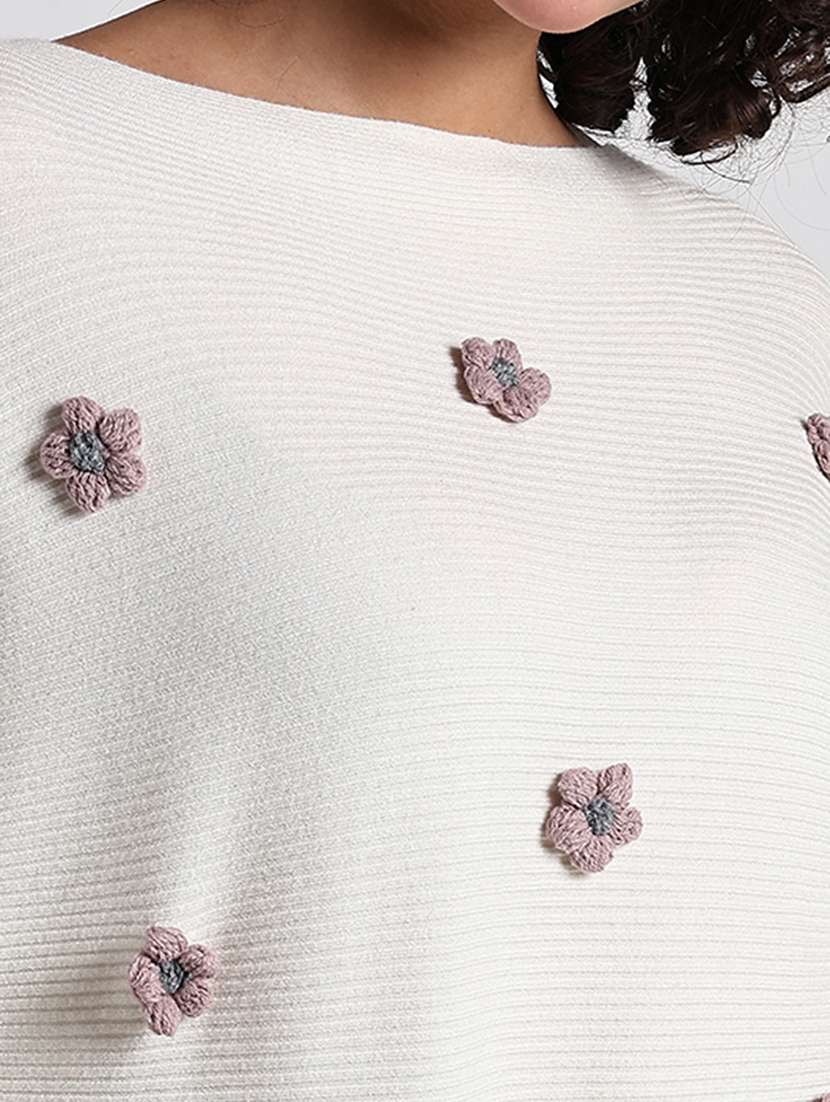 women self desifned batwing sleeve pullover - 22173751 -  Standard Image - 7