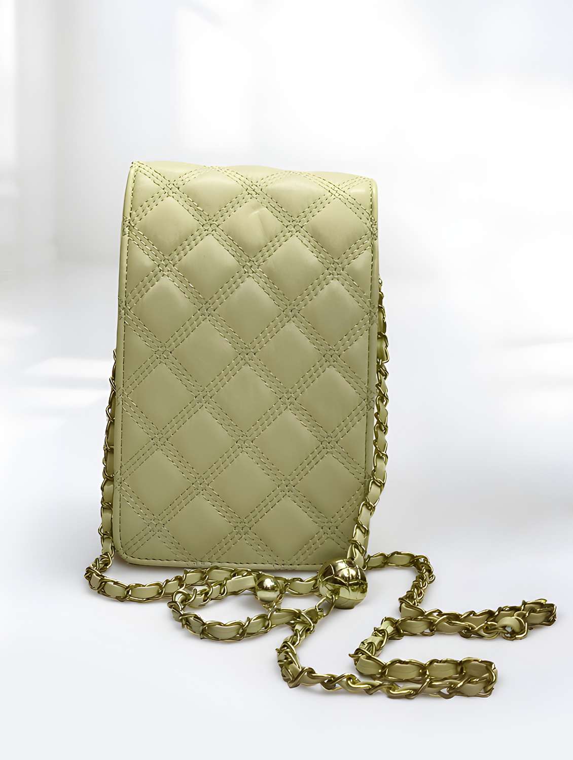 women textured sling bag with chain strap - 22173920 -  Standard Image - 2
